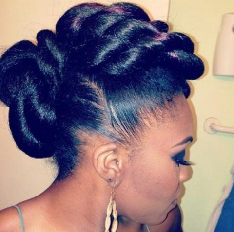 African American Bridal Hair